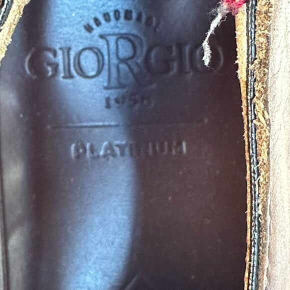 Giorgio 1958  Platinum Italian Shoes Size 12-45 main image 7